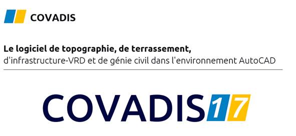 Logiciel COVADIS - topographie - terrassement